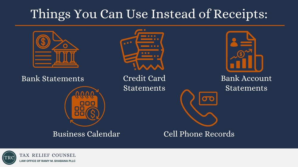 Things You Can Use Instead of Receipts